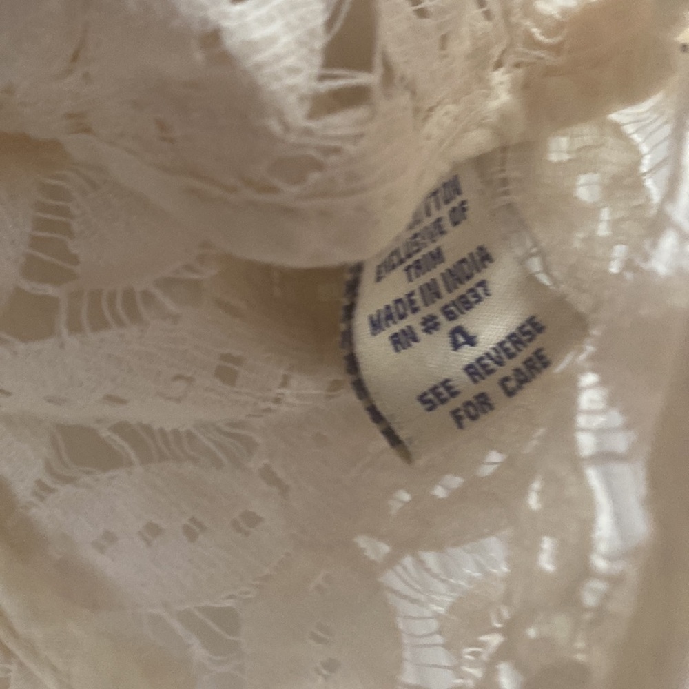 🌴Vintage style Lace Blouse by Two of Us from Anthropologie - Picture 3 of 4